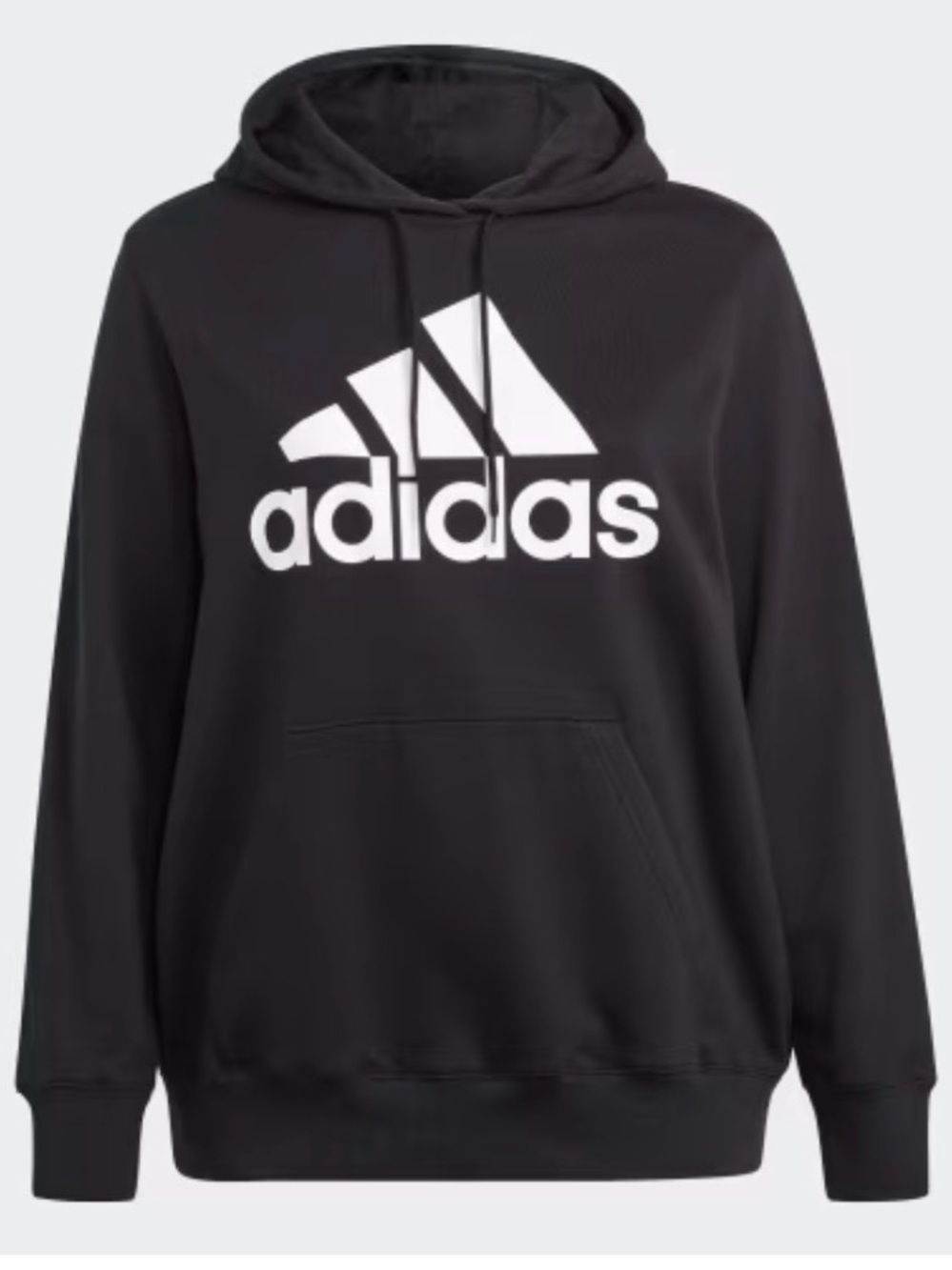 Adidas ESSENTIALS BIG LOGO REGULAR FRENCH TERRY HOODIE (PLUS SIZE)